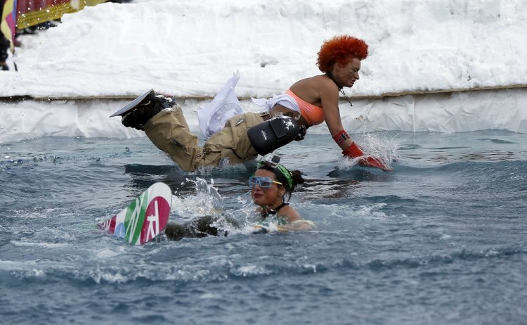 Red Bull Jump and Freeze Competition  