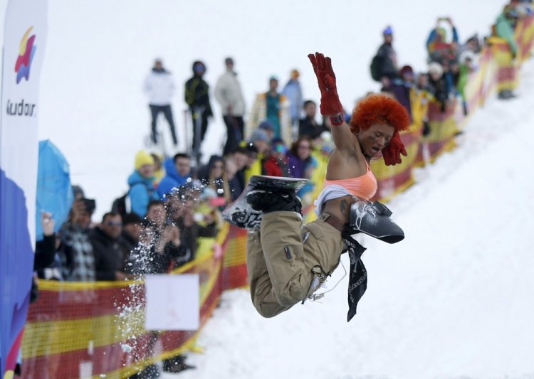 Red Bull Jump and Freeze Competition  