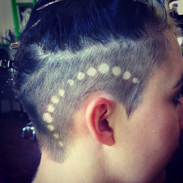    Instagram: #hairstencil