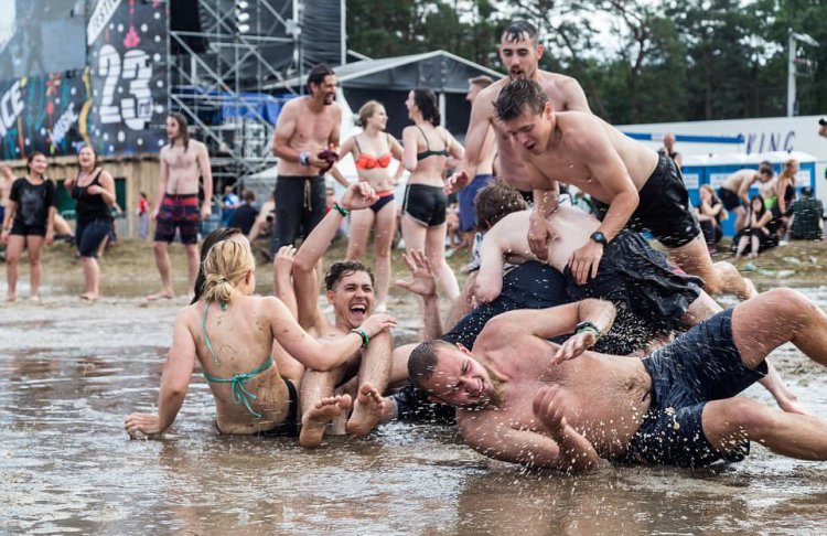 Woodstock music festival in Poland 2017