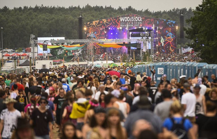 Woodstock music festival in Poland 2017